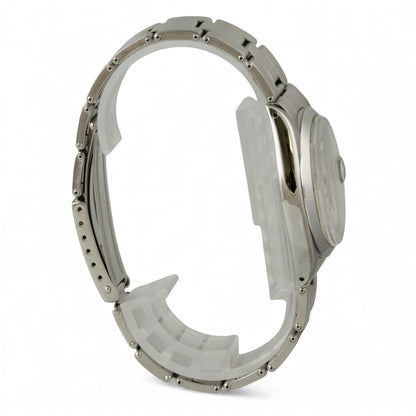 Rolex Oyster Date Precision 6694 Silver Dial Stainless Steel Smooth Bezel 34mm