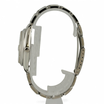 Rolex Oyster Date Precision 6694 Silver Dial Stainless Steel Smooth Bezel 34mm