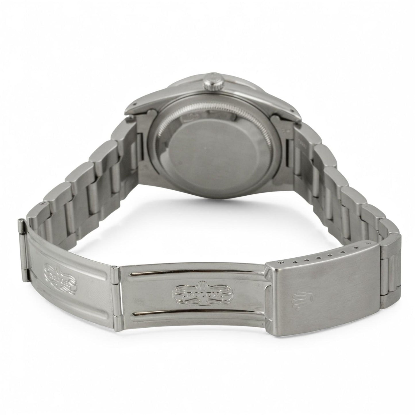 1991 Rolex Datejust 36mm MOP Diamond Dial Bezel Stainless Steel Watch 16220