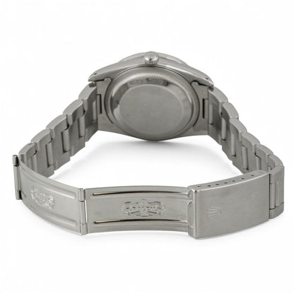 1991 Rolex Datejust 36mm MOP Diamond Dial Bezel Stainless Steel Watch 16220