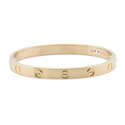 2021 Cartier Love 18k Yellow Gold Classic Bracelet Size 16 BAG BOX RCPT + CERT