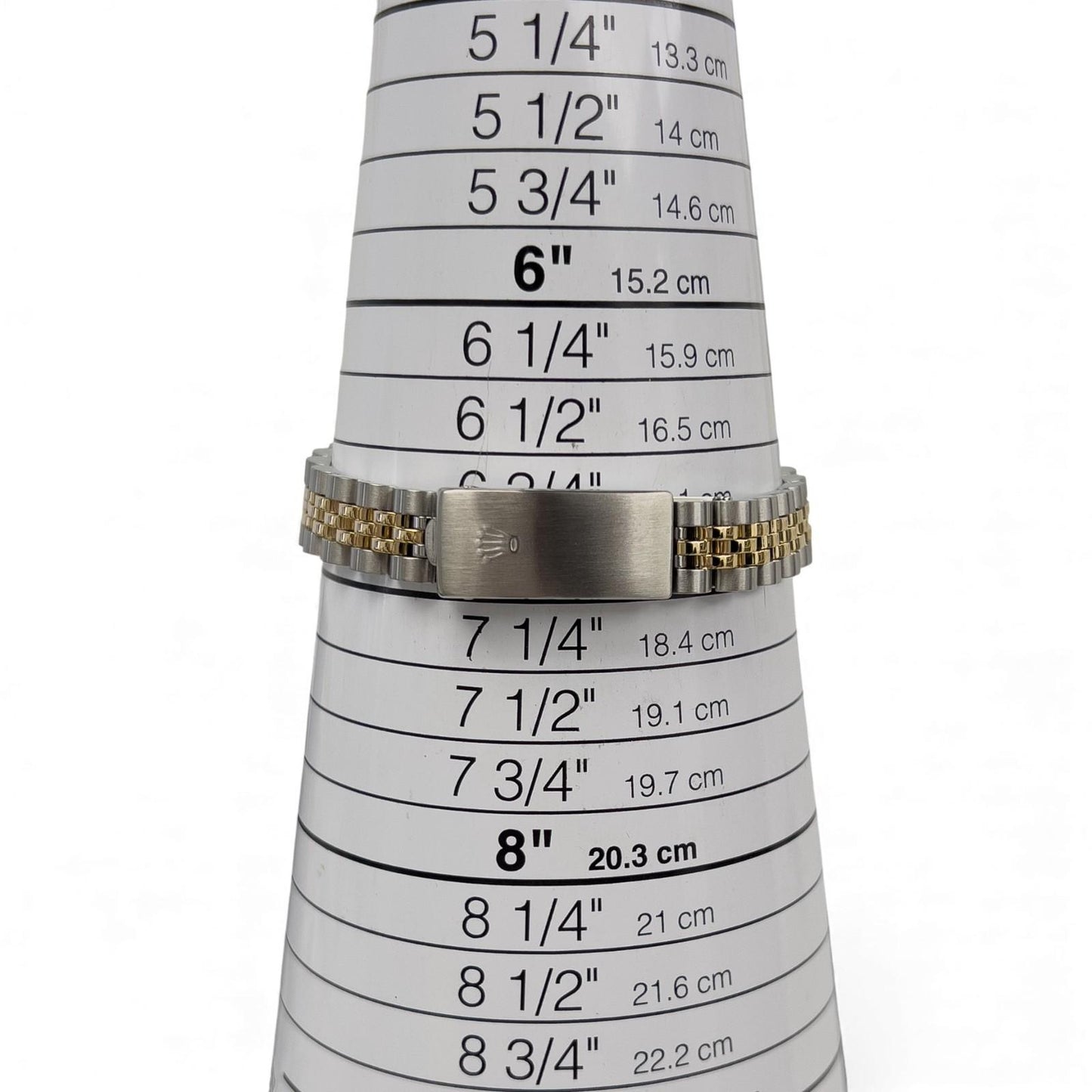 1990 Rolex DateJust 67193 26mm SILVER Diamond Steel 18k Gold Ladies JUBILEE BOX