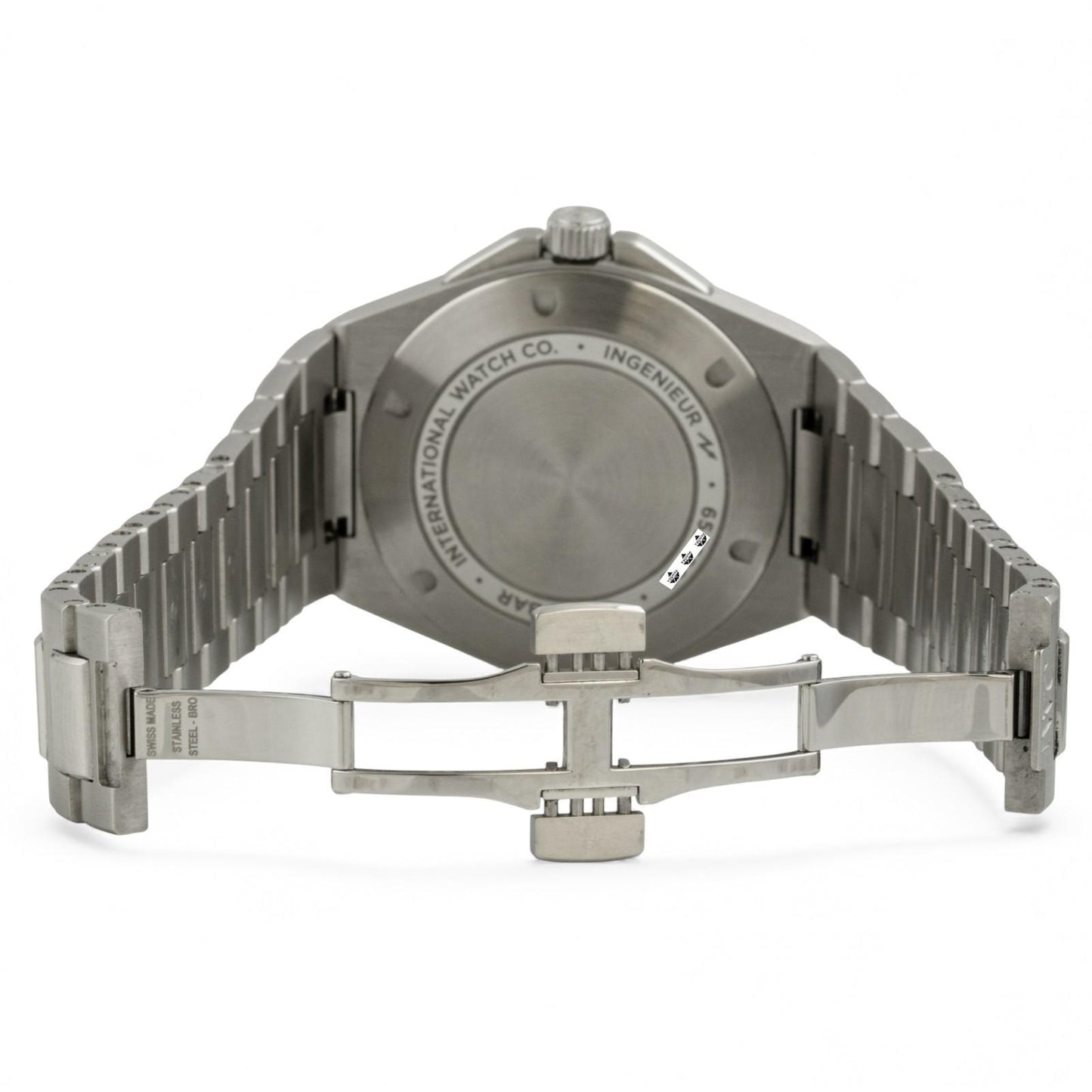 IWC Ingenieur Aqua Blue Green Dial 40mm Automatic Watch IW328903 BOX + PAPERS