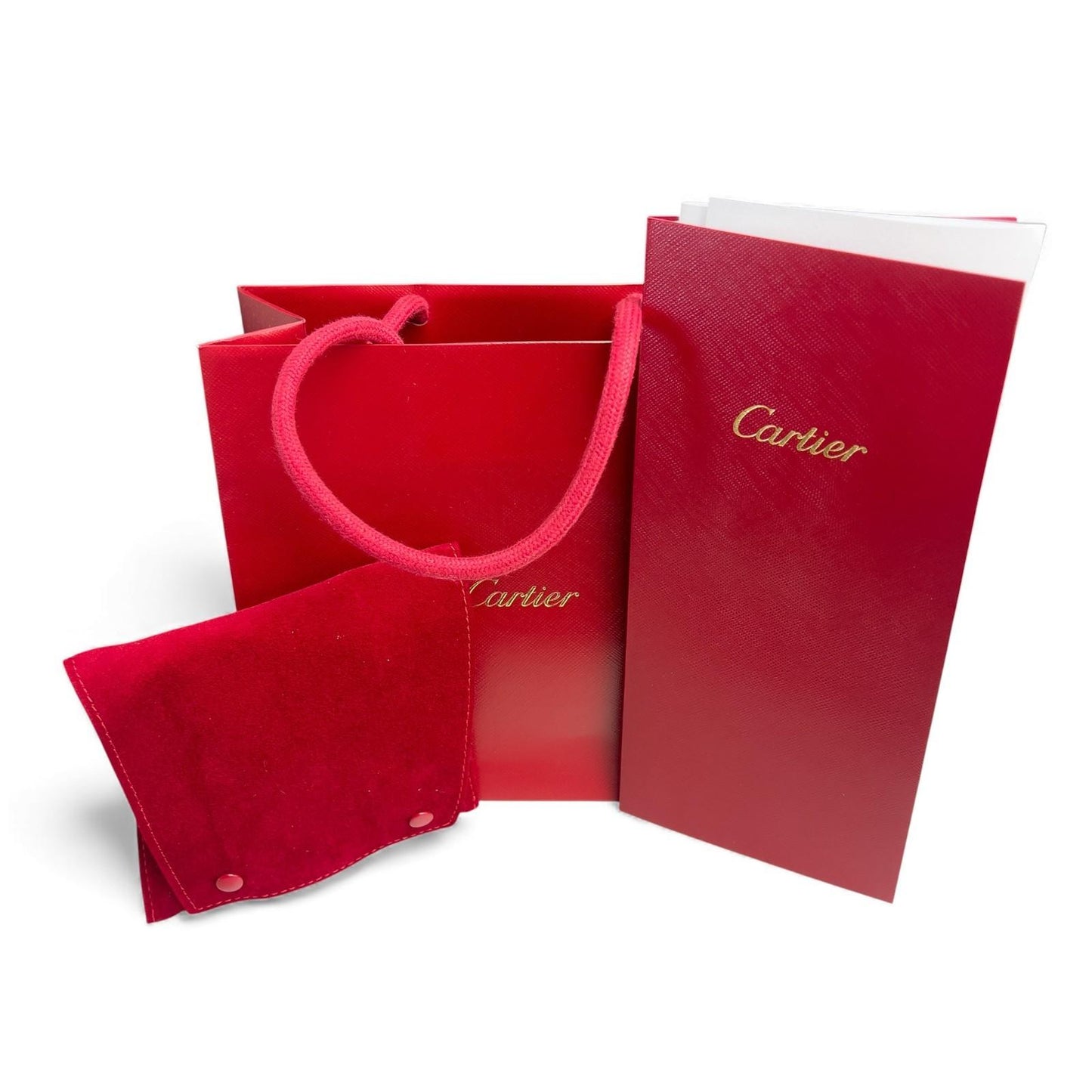 Cartier LOVE 18k White Gold 4 Diamond Classic Bracelet SZ 20 BAG BOX POUCH RCPT