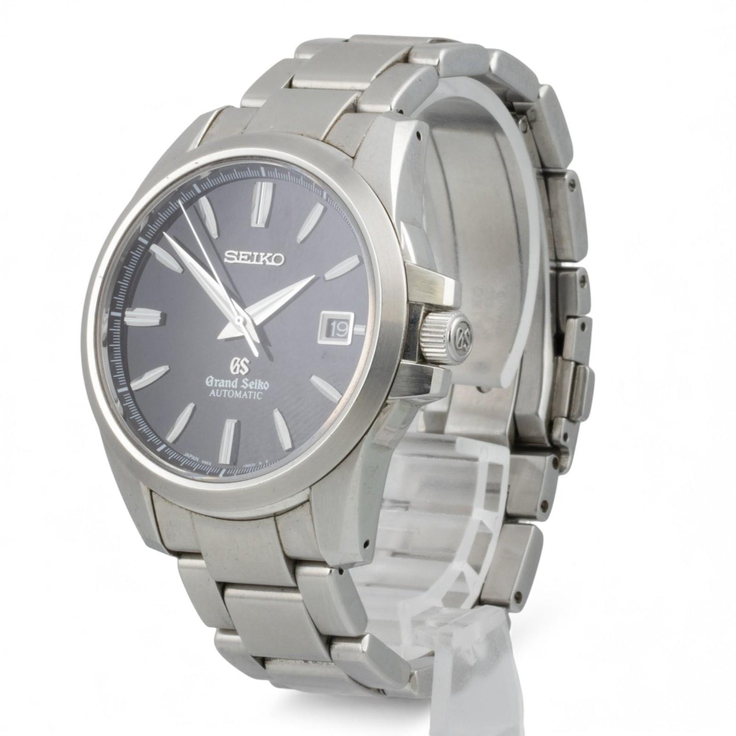 Grand Seiko GS Heritage Stainless Black Dial 39mm SGBR031 9S55-00C0 BOX + PAPERS