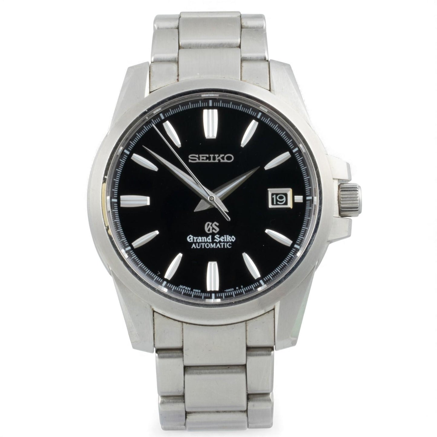 Grand Seiko GS Heritage Stainless Black Dial 39mm SGBR031 9S55-00C0 BOX + PAPERS