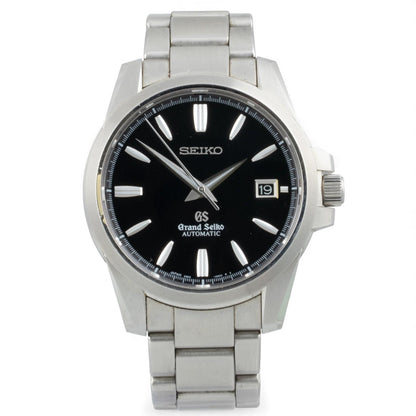 Grand Seiko GS Heritage Stainless Black Dial 39mm SGBR031 9S55-00C0 BOX + PAPERS
