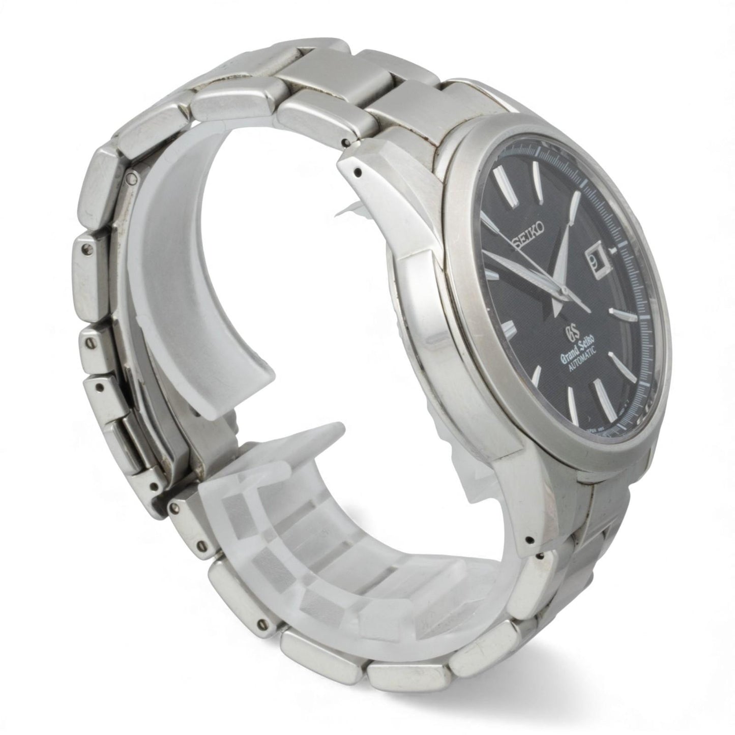 Grand Seiko GS Heritage Stainless Black Dial 39mm SGBR031 9S55-00C0 BOX + PAPERS