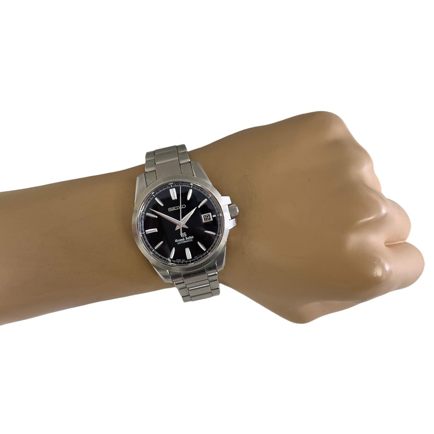 Grand Seiko GS Heritage Stainless Black Dial 39mm SGBR031 9S55-00C0 BOX + PAPERS