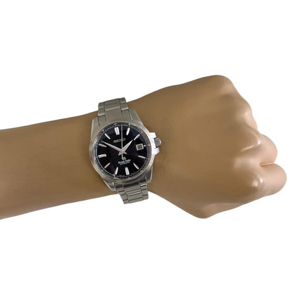 Grand Seiko GS Heritage Stainless Black Dial 39mm SGBR031 9S55-00C0 BOX + PAPERS