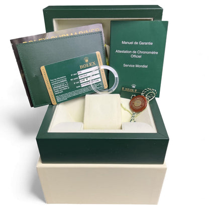 UNPOLISHED Rolex Submariner Kermit Green 40mm Watch 16610 LV 2008-9 BOX + PAPERS