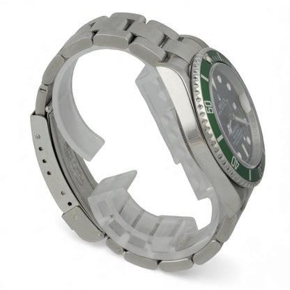 UNPOLISHED Rolex Submariner Kermit Green 40mm Watch 16610 LV 2008-9 BOX + PAPERS