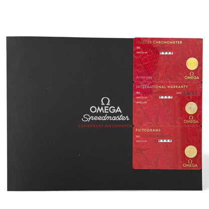 Omega Speedmaster Moonwatch 310.30.42.50.01.002 42mm SAPPHIRE SANDWICH BOX CARDS