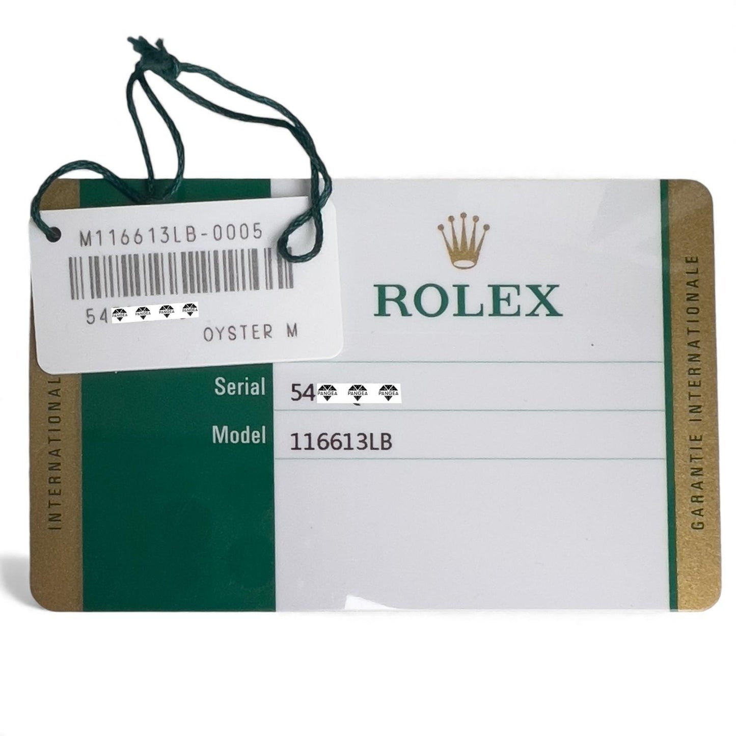 Rolex Submariner 18k Gold & Stainless Steel Blue 40mm 116613 LB BOX + PAPERS