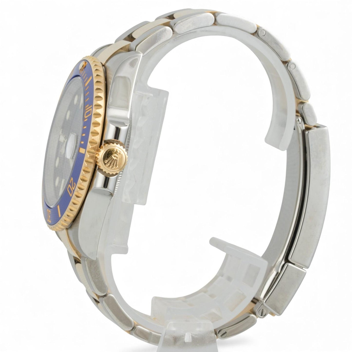 Rolex Submariner 18k Gold & Stainless Steel Blue 40mm 116613 LB BOX + PAPERS