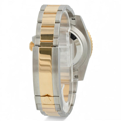 Rolex Submariner 18k Gold & Stainless Steel Blue 40mm 116613 LB BOX + PAPERS