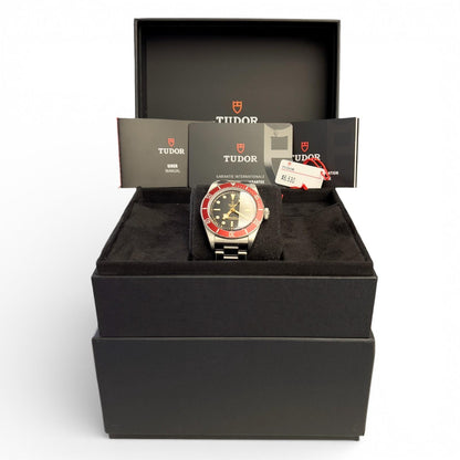 2025 Tudor Black Bay 7941A1A0RU Burgundy Stainless Steel 41mm Watch BOX + PAPERS