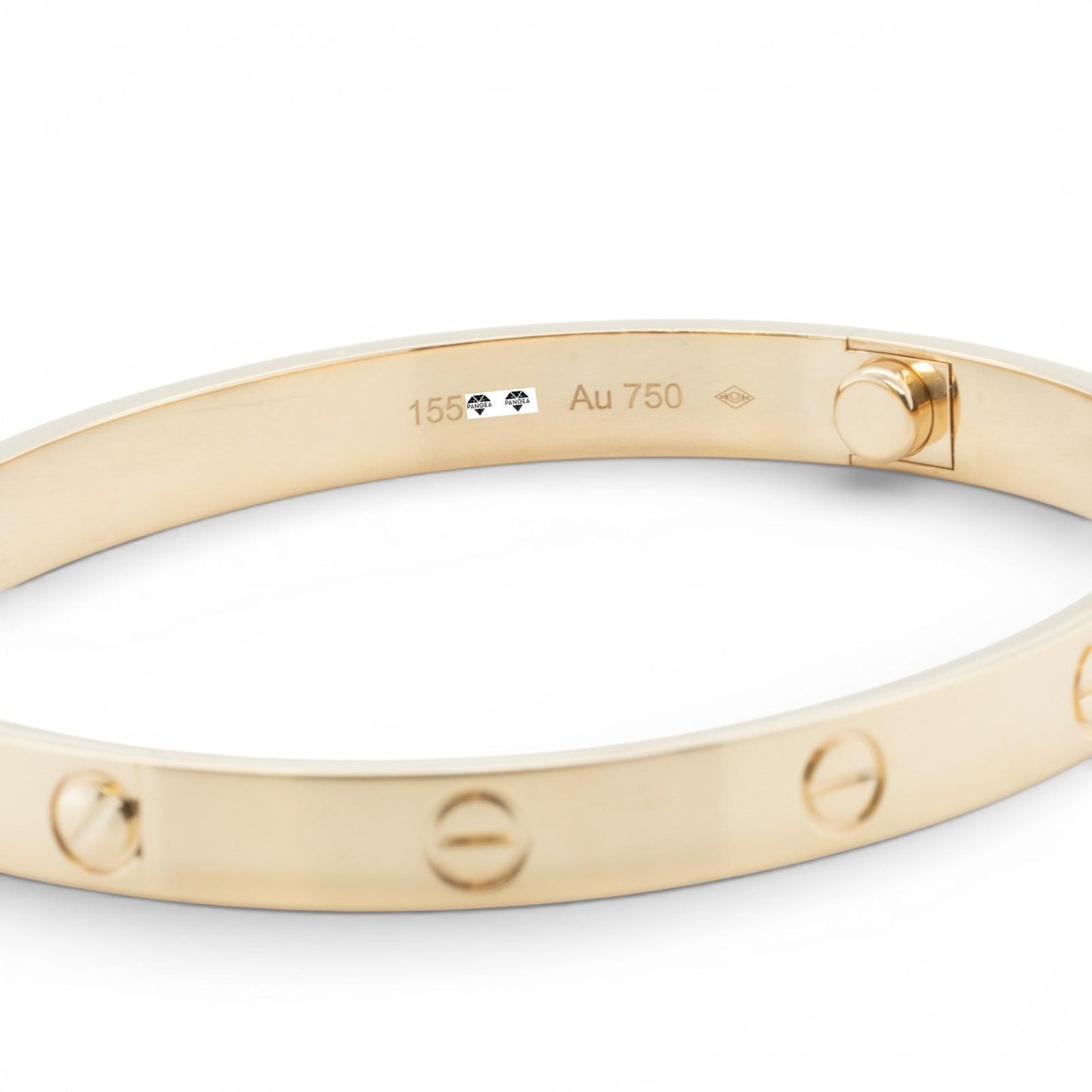 2025 Cartier LOVE 18k Yellow Gold NEW STYLE Classic Bracelet SZ 19 BAG BOX CERT