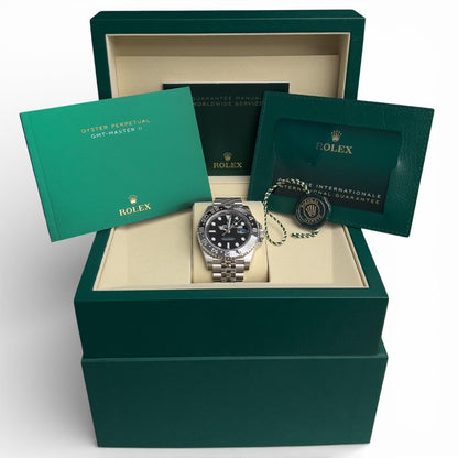 2025 Rolex GMT-Master II BRUCE WAYNE 126710 GRNR Steel JUBILEE 40mm BOX + PAPERS