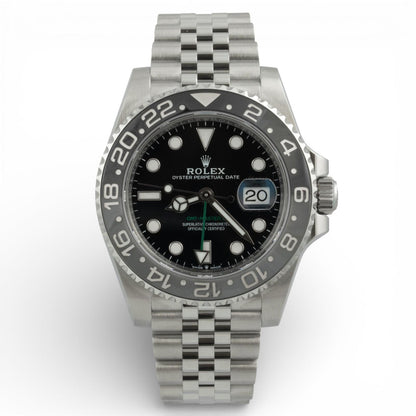 2025 Rolex GMT-Master II BRUCE WAYNE 126710 GRNR Steel JUBILEE 40mm BOX + PAPERS