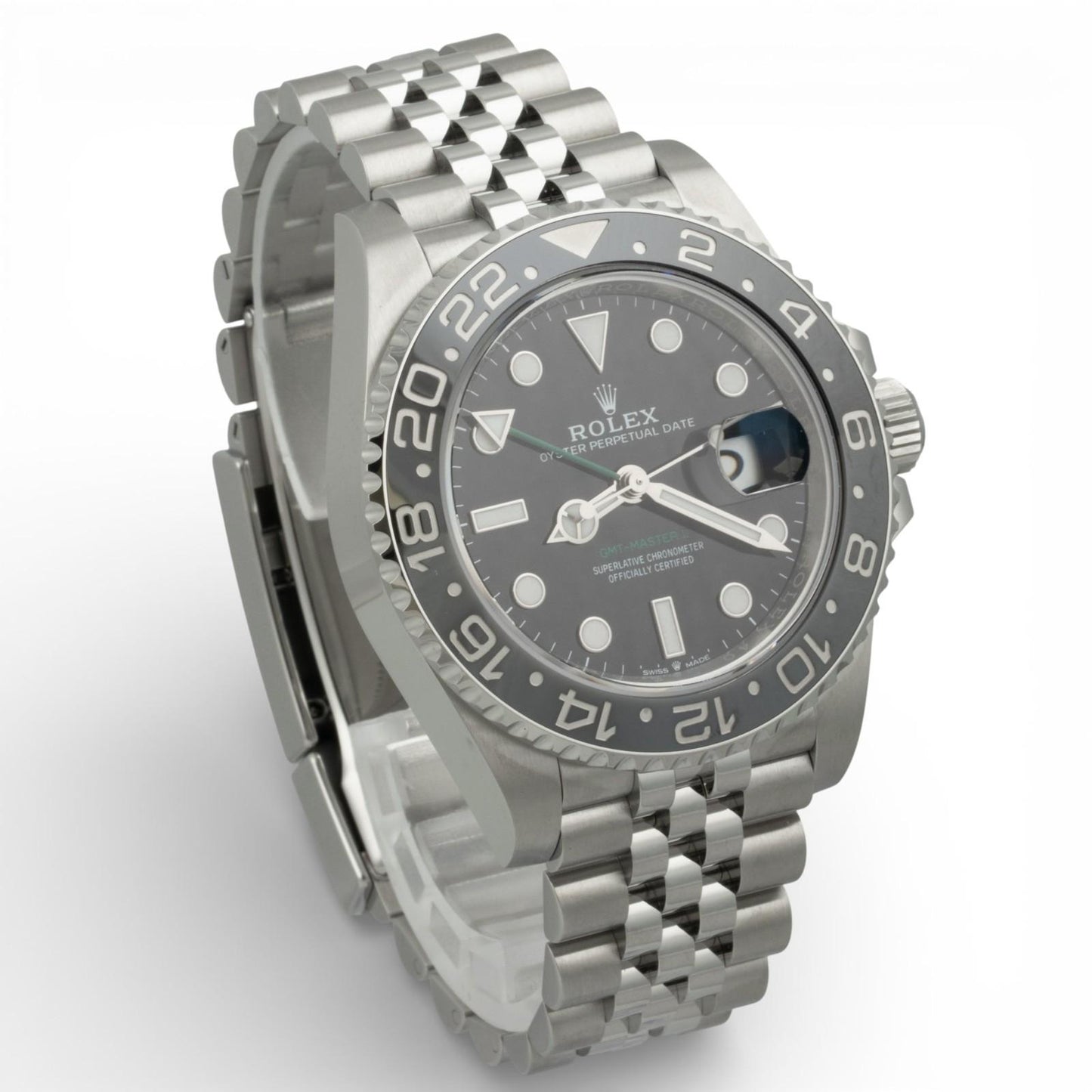 2025 Rolex GMT-Master II BRUCE WAYNE 126710 GRNR Steel JUBILEE 40mm BOX + PAPERS