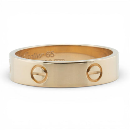 Cartier LOVE 18k Yellow Gold 5.5MM Wedding Band Ring Size 65 US 11 BOX & RECEIPT