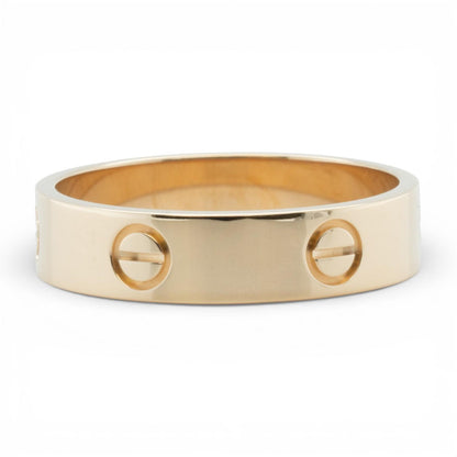 Cartier LOVE 18k Yellow Gold 5.5MM Wedding Band Ring Size 65 US 11 BOX & RECEIPT