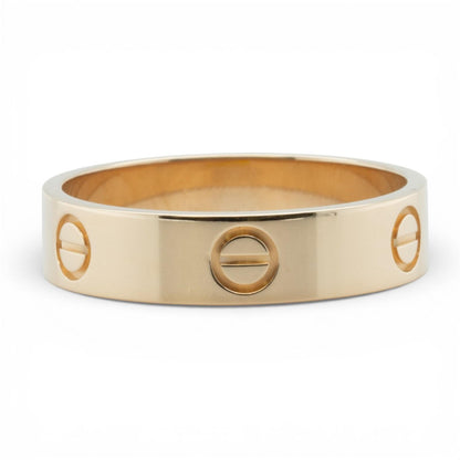 Cartier LOVE 18k Yellow Gold 5.5MM Wedding Band Ring Size 65 US 11 BOX & RECEIPT