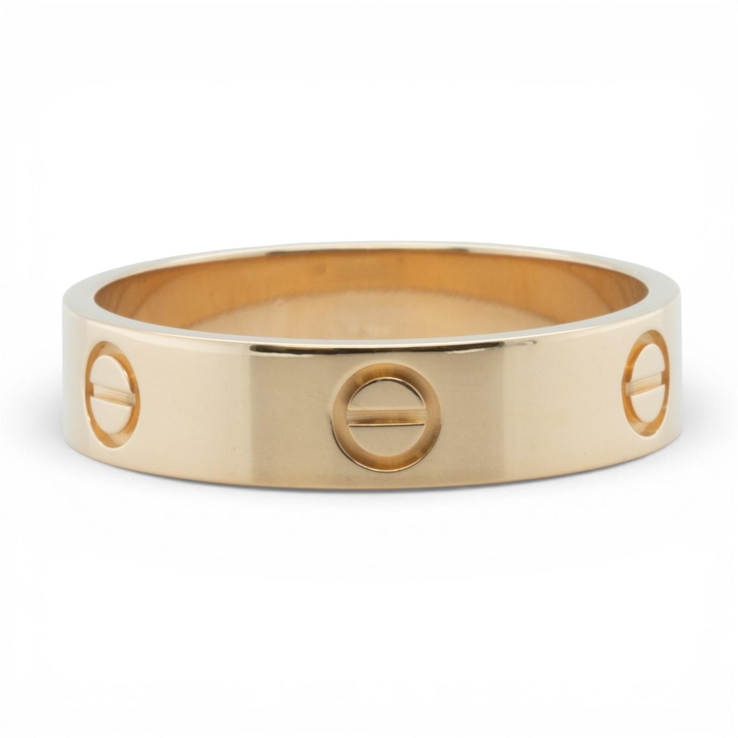 Cartier LOVE 18k Yellow Gold 5.5MM Wedding Band Ring Size 65 US 11 BOX & RECEIPT