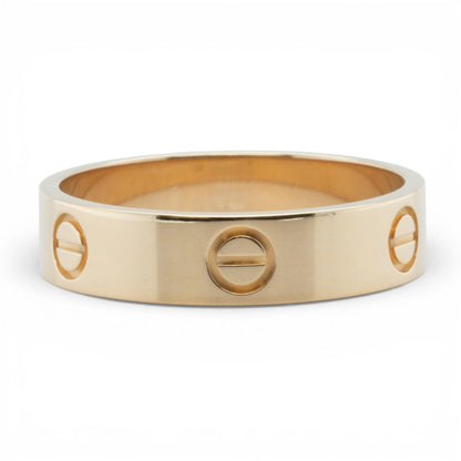 Cartier LOVE 18k Yellow Gold 5.5MM Wedding Band Ring Size 65 US 11 BOX & RECEIPT