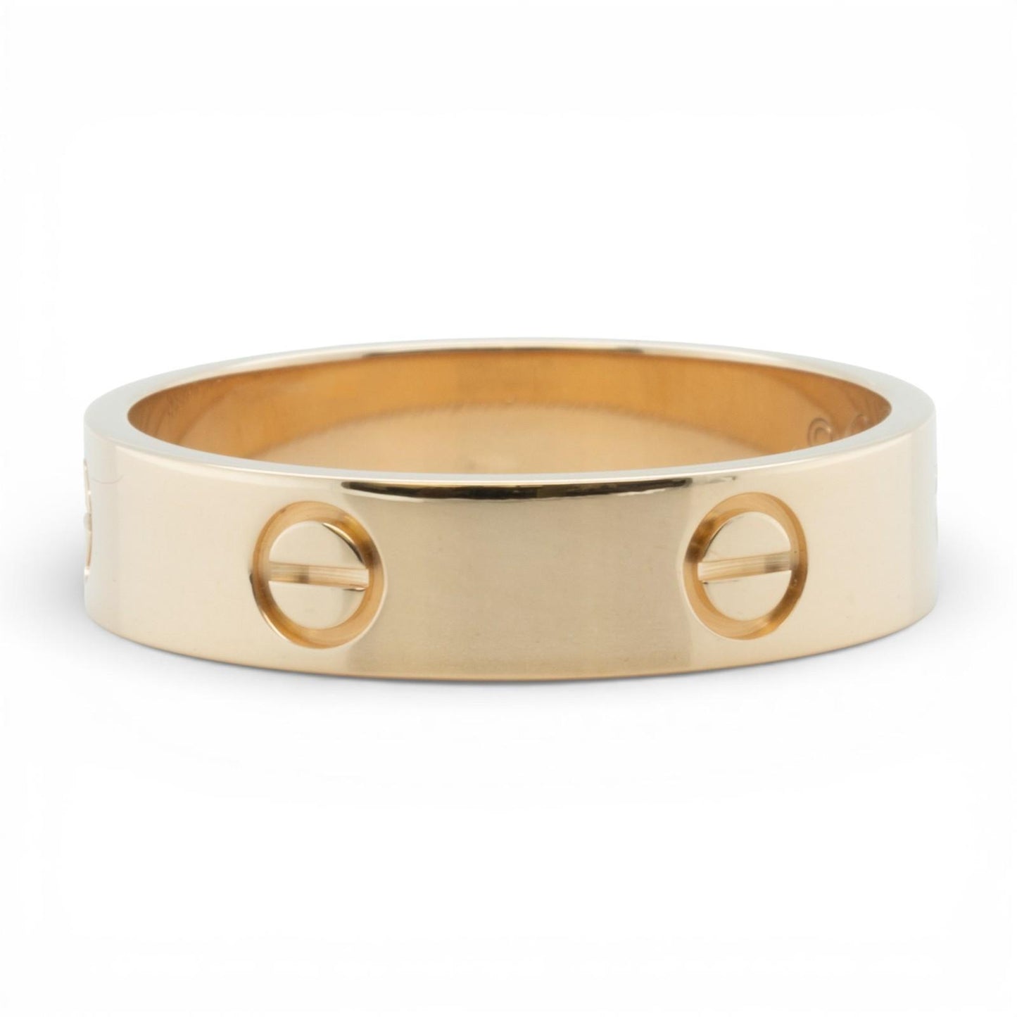 Cartier LOVE 18k Yellow Gold 5.5MM Wedding Band Ring Size 65 US 11 BOX & RECEIPT