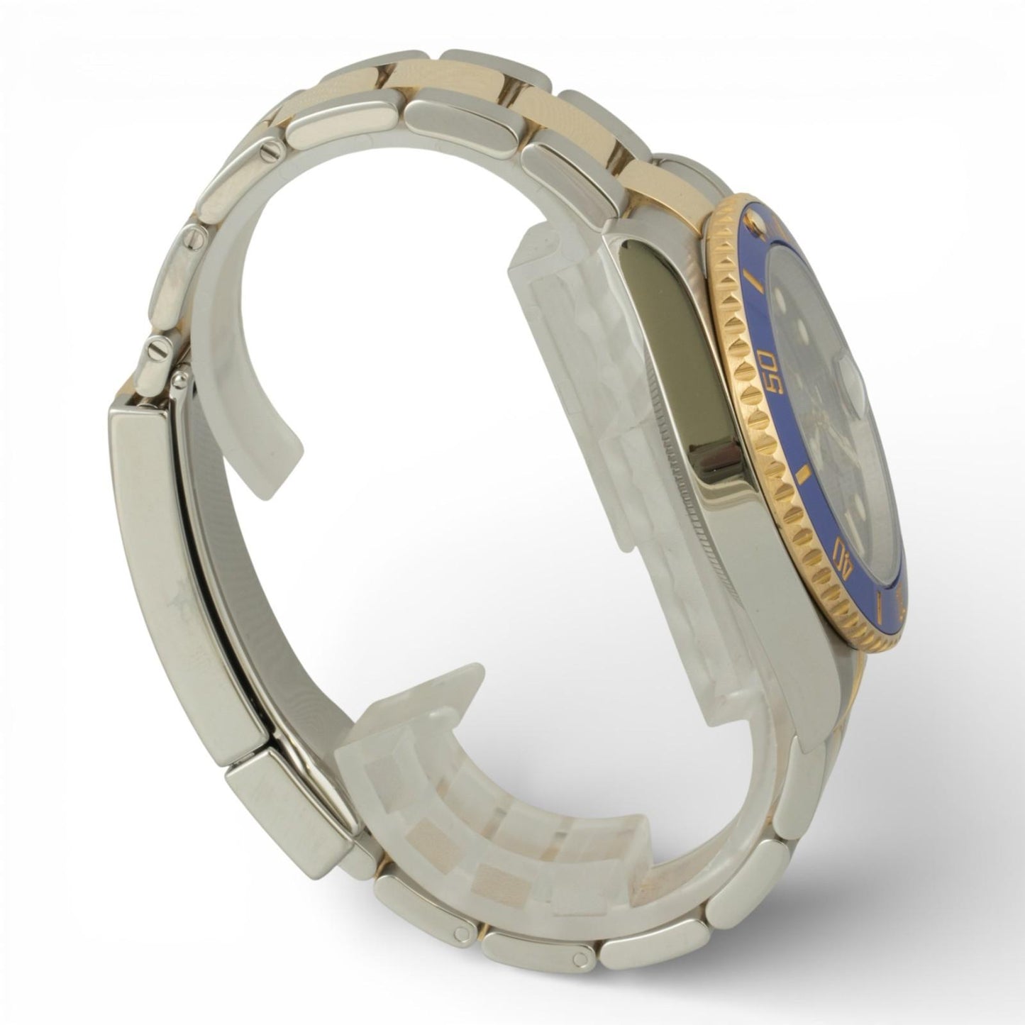 Rolex Submariner 18k Gold & Stainless Steel Blue 40mm 116613 LB BOX PAPERS