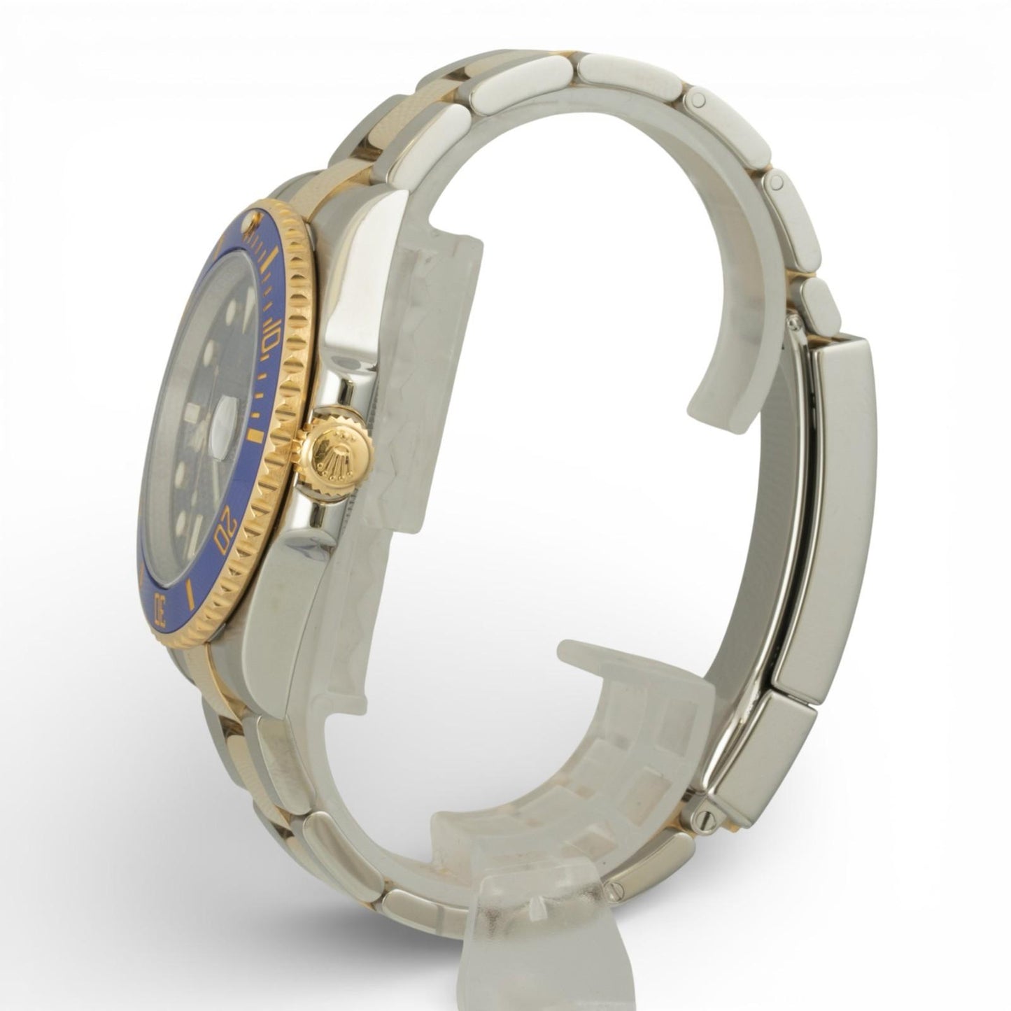 Rolex Submariner 18k Gold & Stainless Steel Blue 40mm 116613 LB BOX PAPERS