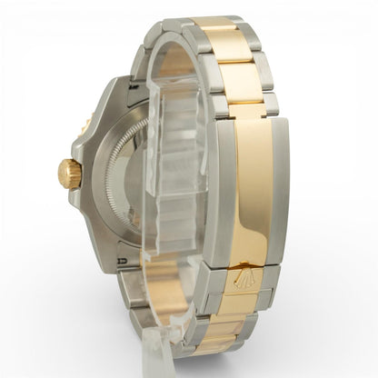 Rolex Submariner 18k Gold & Stainless Steel Blue 40mm 116613 LB BOX PAPERS