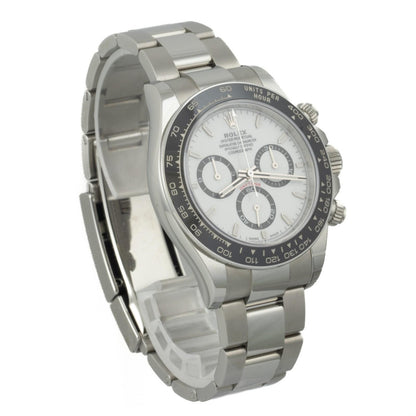 2024 Rolex Daytona Cosmograph White PANDA Ceramic Steel 40mm 126500LN BOX PAPERS