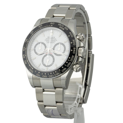 2024 Rolex Daytona Cosmograph White PANDA Ceramic Steel 40mm 126500LN BOX PAPERS