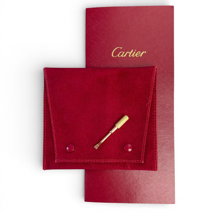 Cartier LOVE 18k Rose Gold 4 Diamond Classic Bracelet Size 17 POUCH & RECEIPT