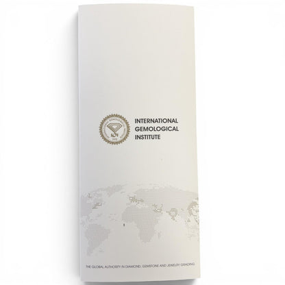 IGI 18k White Gold Lab Grown 2.00ct Princess Diamond 3/4 Shank Engagement Ring