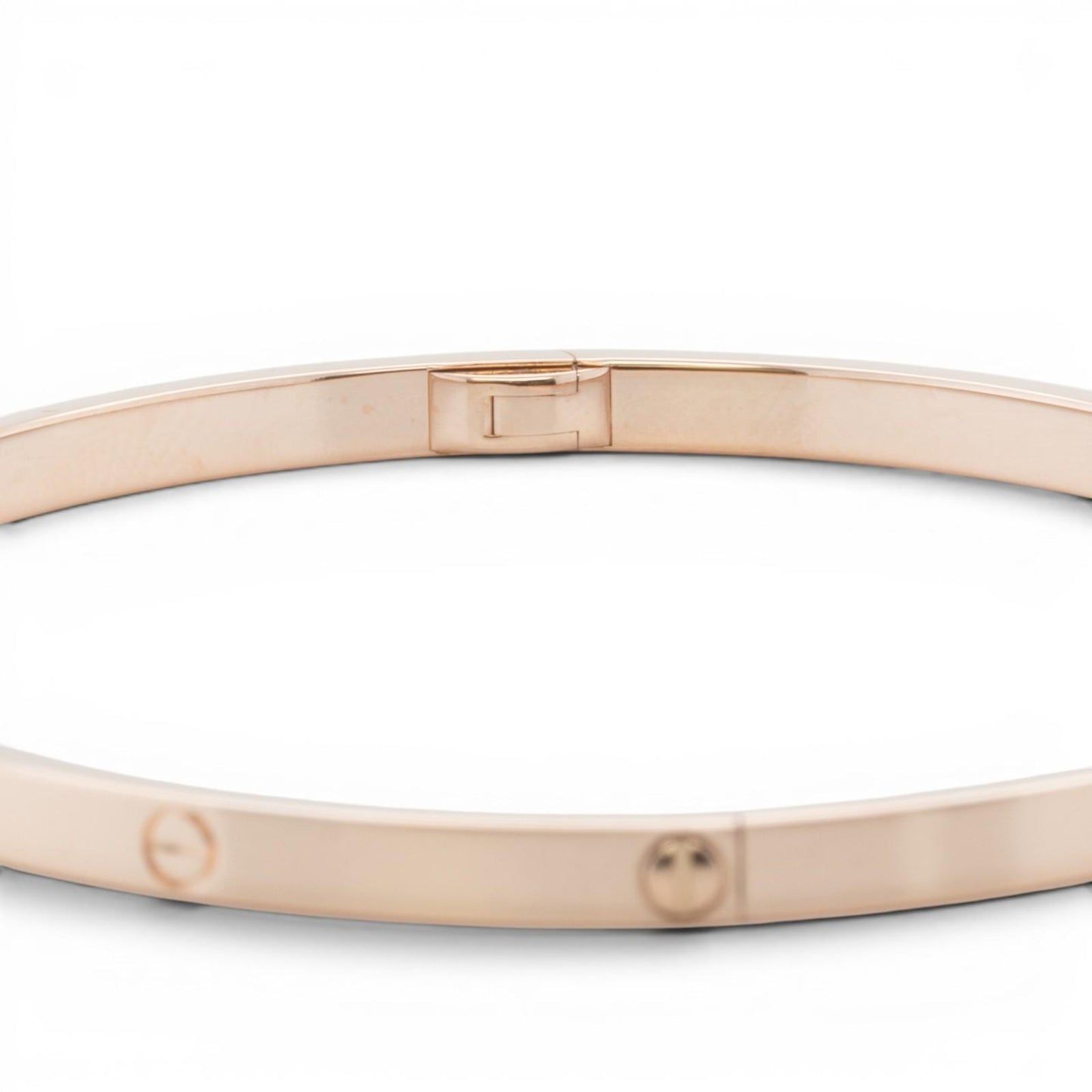 2020 Cartier Love Small 18k Rose Gold Bangle Bracelet Size 20 POUCH + RECEIPT