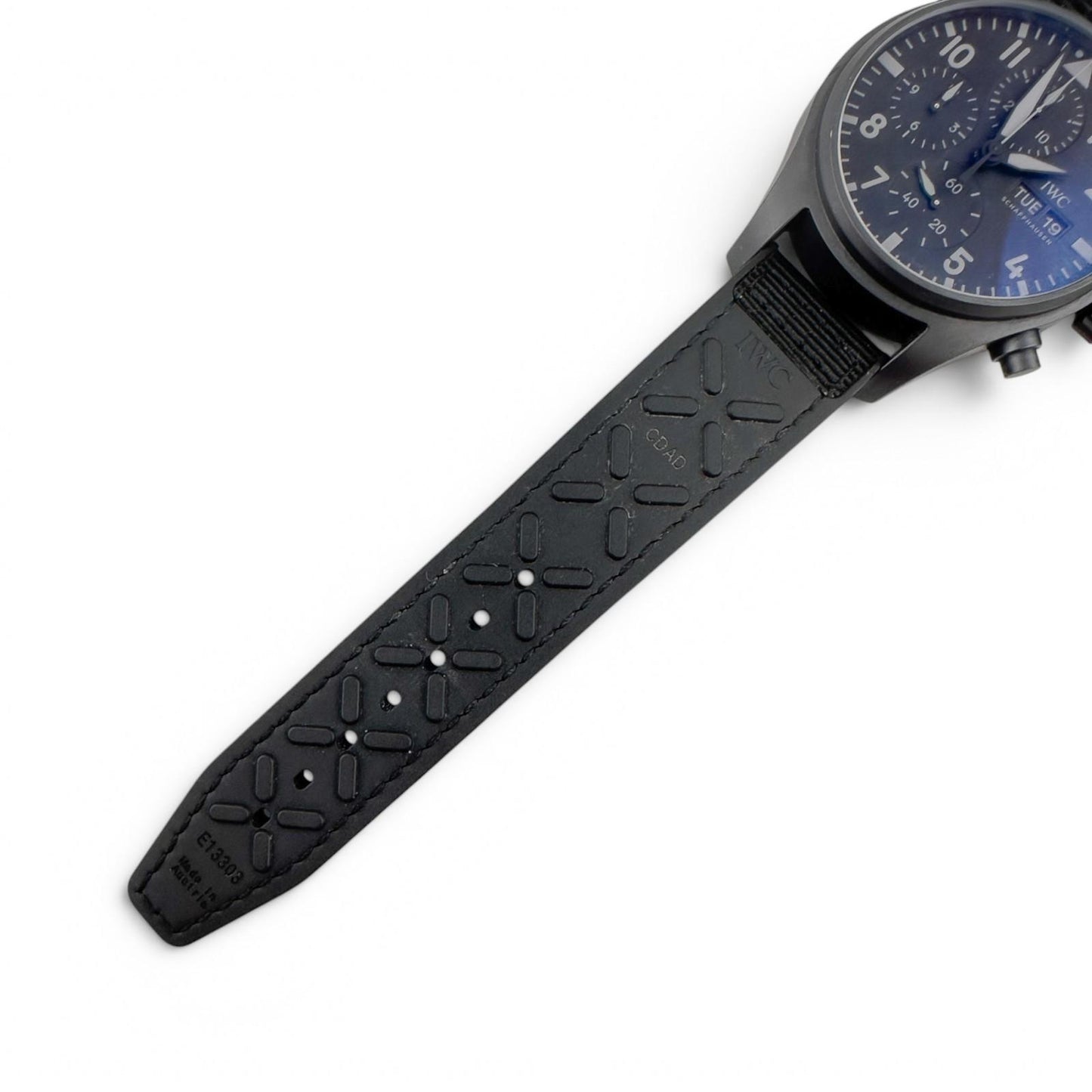 IWC Pilot Top Gun IW388106 Ceratanium Black Dial 41mm Automatic Watch BOX PAPERS