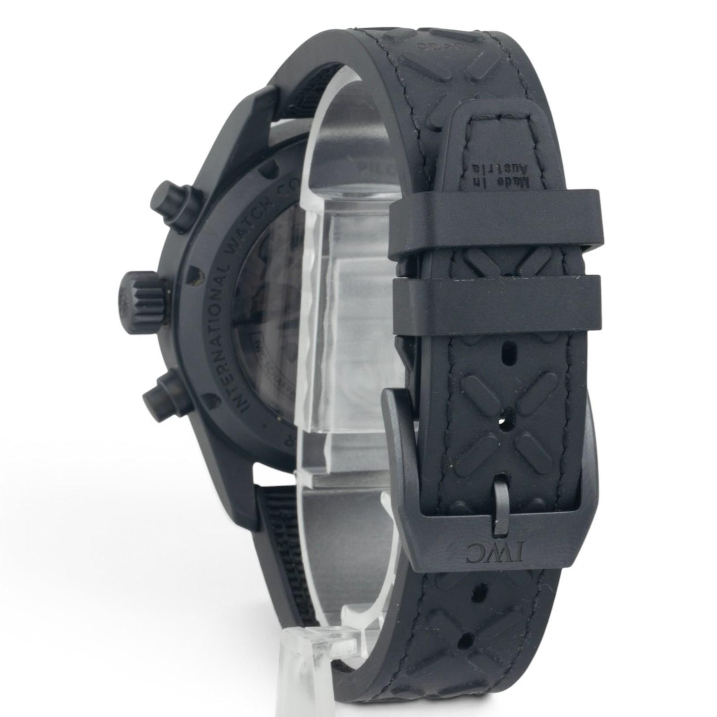 IWC Pilot Top Gun IW388106 Ceratanium Black Dial 41mm Automatic Watch BOX PAPERS