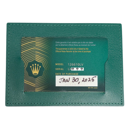 2025 Rolex Submariner STARBUCKS Green Stainless Steel 41mm 126610 LV BOX PAPERS