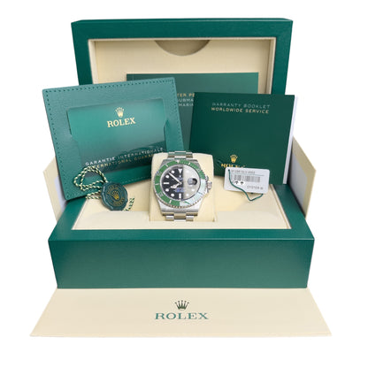 2025 Rolex Submariner STARBUCKS Green Stainless Steel 41mm 126610 LV BOX PAPERS