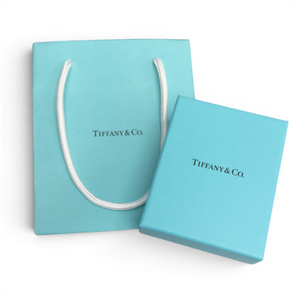Tiffany & Co. 18k White Gold Atlas Roman Numeral Bangle Bracelet Italy BAG BOX