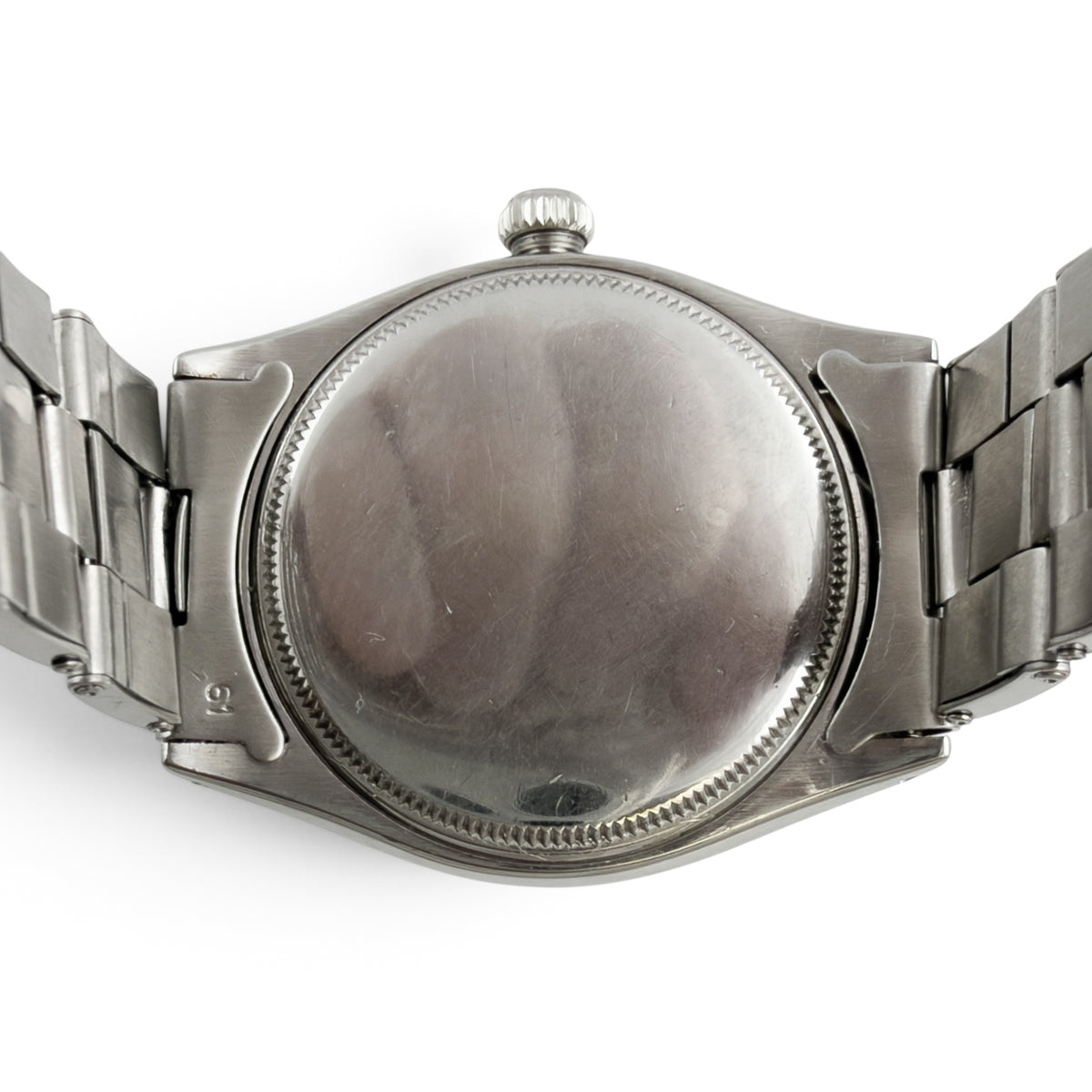 1954 Rolex Oyster Precision Date 6294 Honeycomb Roulette Stainless Manual 34mm
