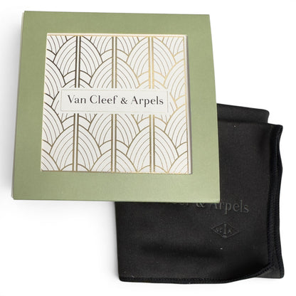 Van Cleef Arpels Onyx 5 Motif Vintage Alhambra 18k Gold Bracelet + BAG BOX CERT