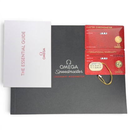 NEW Omega Speedmaster Moonwatch REVERSE PANDA 310.30.42.50.01.004 42mm COMPLETE