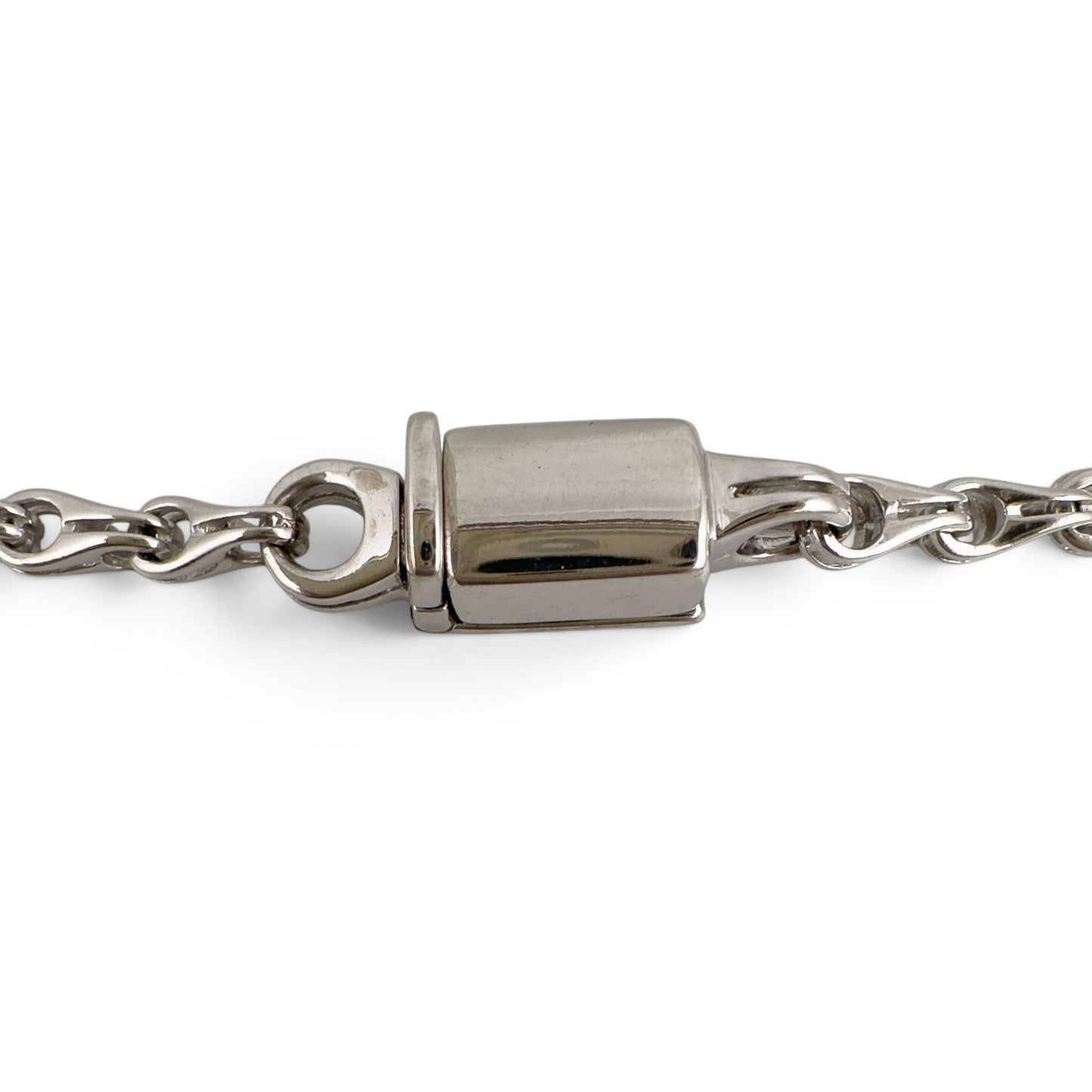 Di Modolo Milano Falco Link 18k White Gold 3.50mm Chain Necklace 23.5" 31.8g