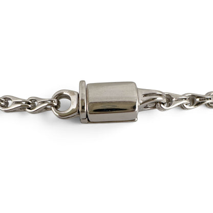 Di Modolo Milano Falco Link 18k White Gold 3.50mm Chain Necklace 23.5" 31.8g