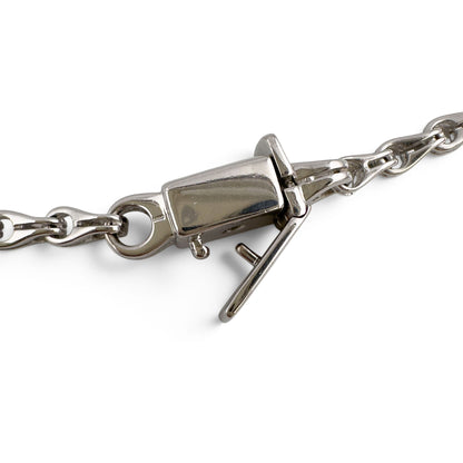 Di Modolo Milano Falco Link 18k White Gold 3.50mm Chain Necklace 23.5" 31.8g